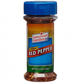 American Garden Crushed Red Pepper   Bottle  64 grams